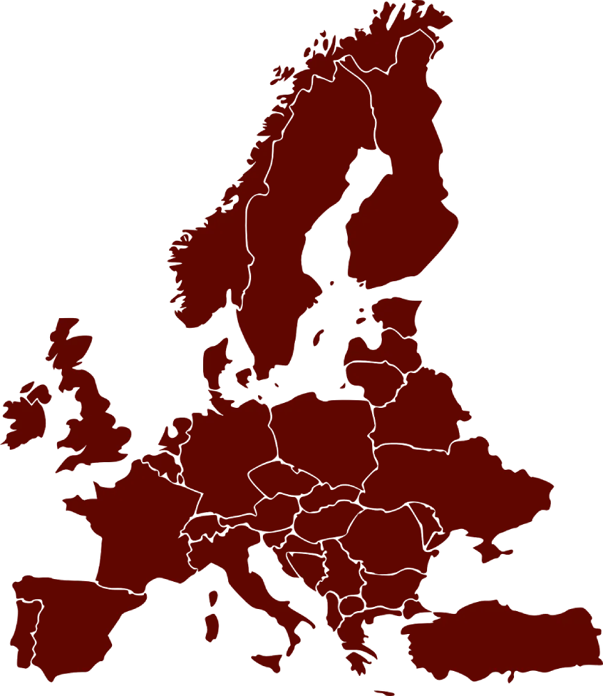 Europe map